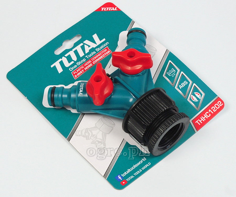 THHC1202 Two-way Y Swivel Coupling (for 1” and 3/4” taps)