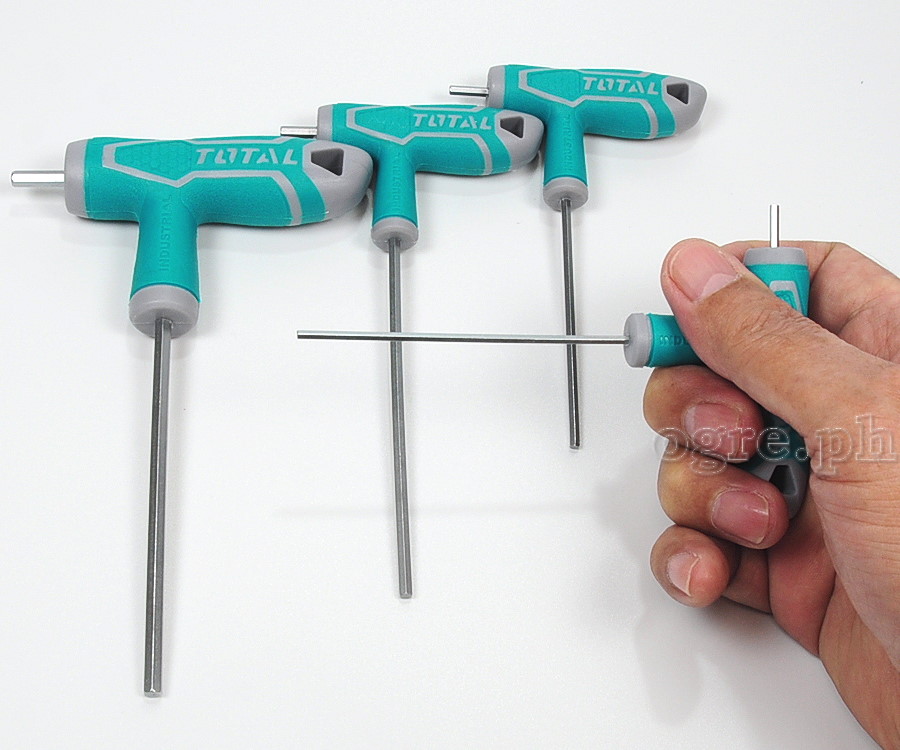 THHW8081 8 Pcs Industrial T-Handle Hex Wrench Set