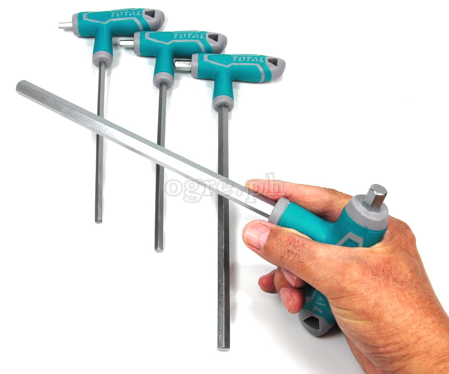 THHW8081 8 Pcs Industrial T-Handle Hex Wrench Set