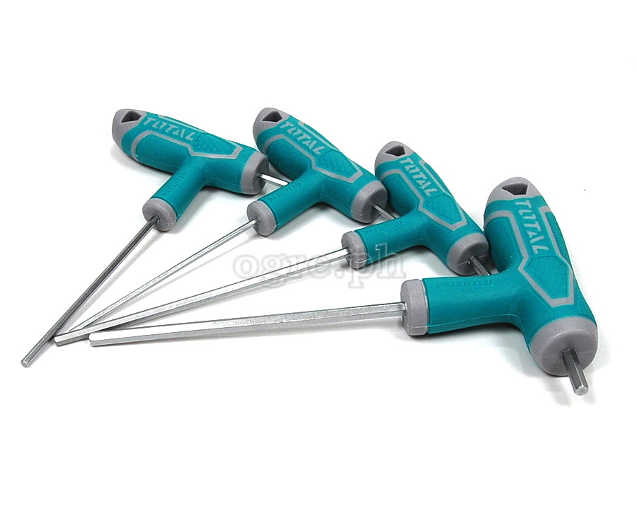 THHW8081 8 Pcs Industrial T-Handle Hex Wrench Set