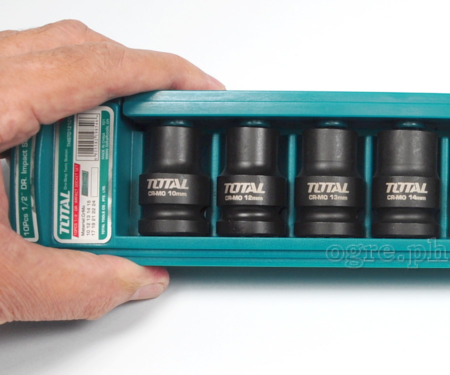 THISTD12101 1/2”-Drive Industrial Impact Sockets Set 10pcs