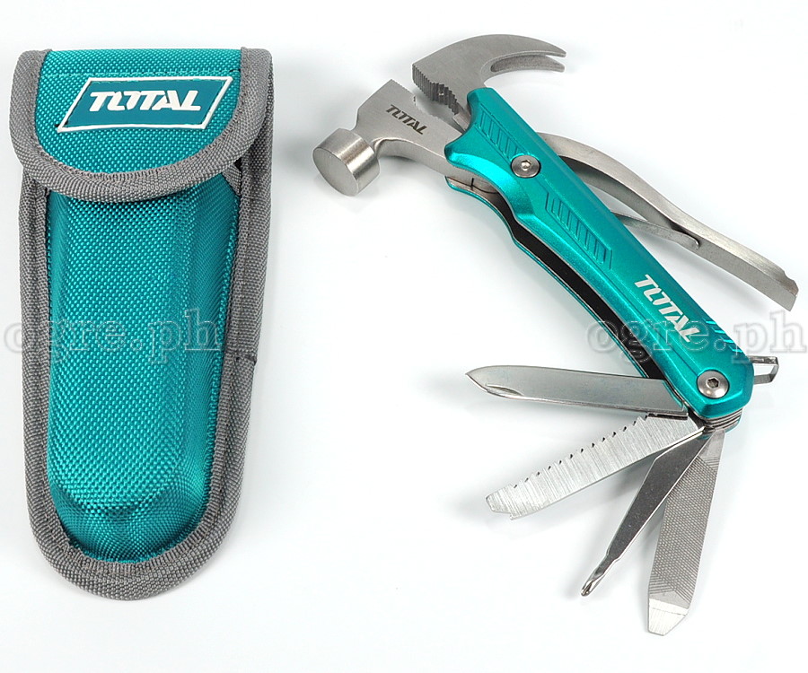 THMFH0126 Multi-function 12-pcs Folding Tools Set with Hammer