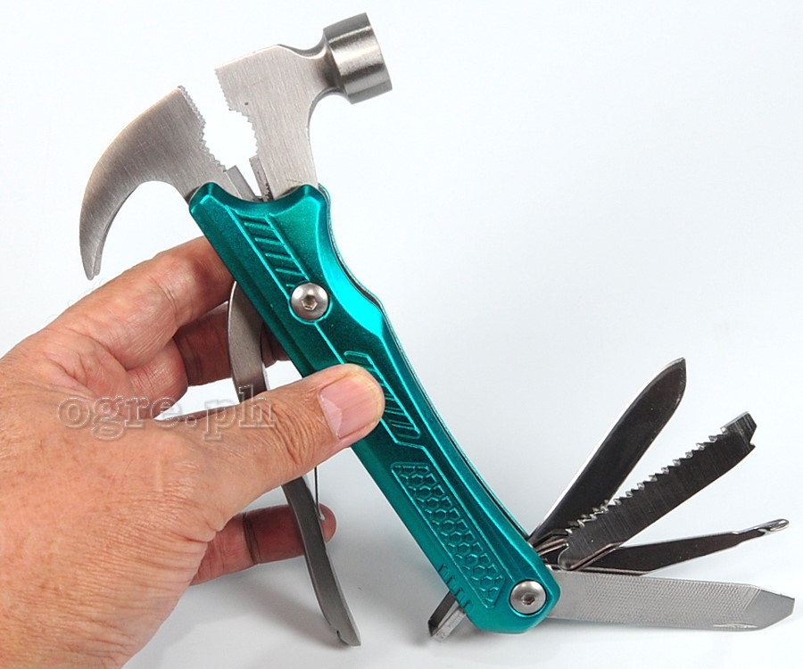 THMFH0126 Multi-function 12-pcs Folding Tools Set with Hammer