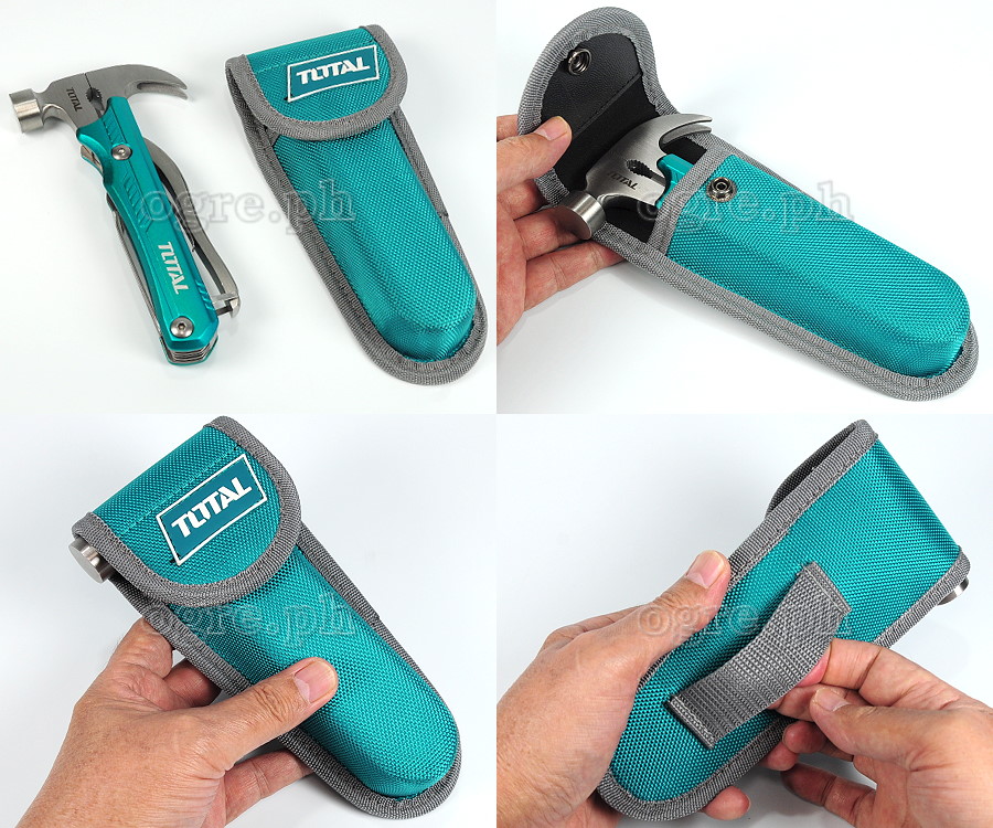 THMFH0126 Multi-function 12-pcs Folding Tools Set with Hammer