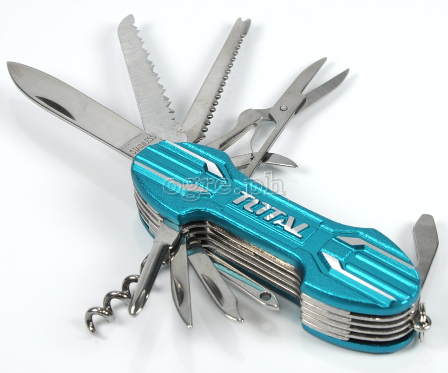 THMFK0156 Multi-function 15-pcs Folding Tools Set with Knife
