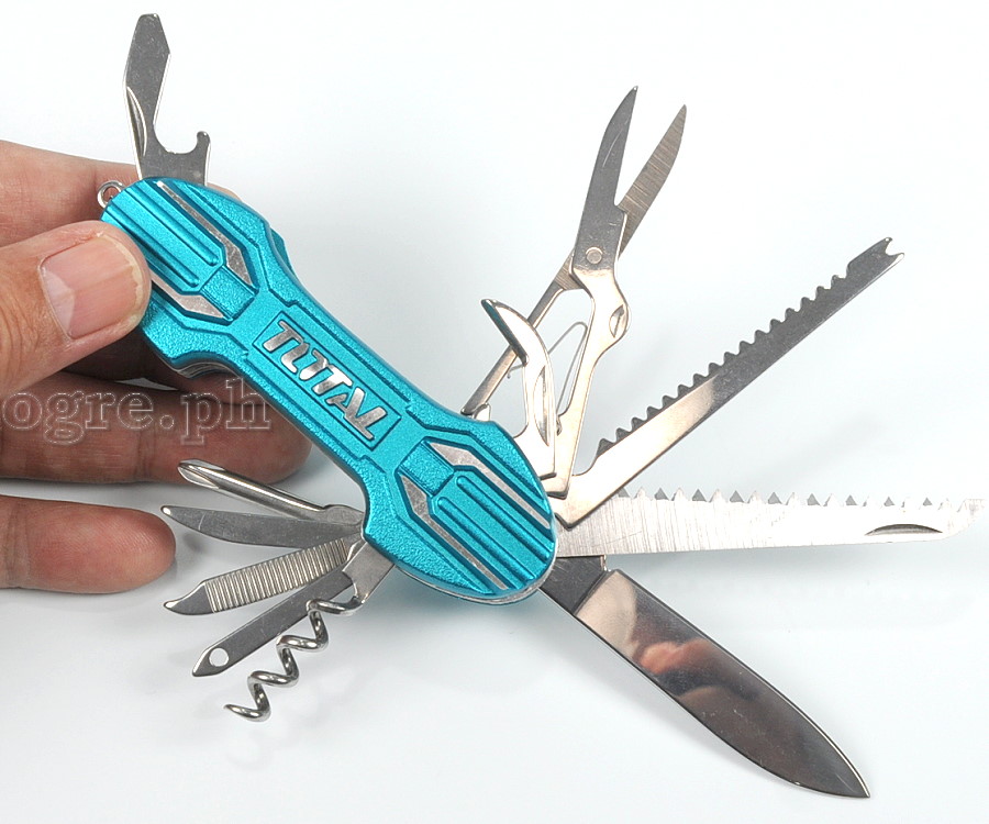 THMFK0156 Multi-function 15-pcs Folding Tools Set with Knife