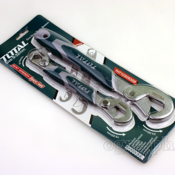 THT10309328 2-pcs Self-Adjusting Wrench Set