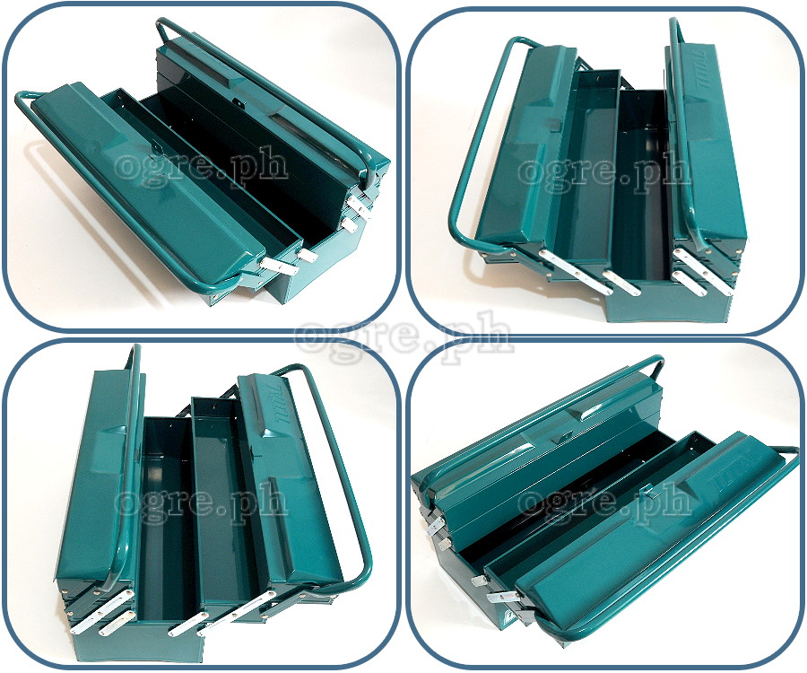 THT10701 3 Layers Metal Tool Box Large 495x200x290mm