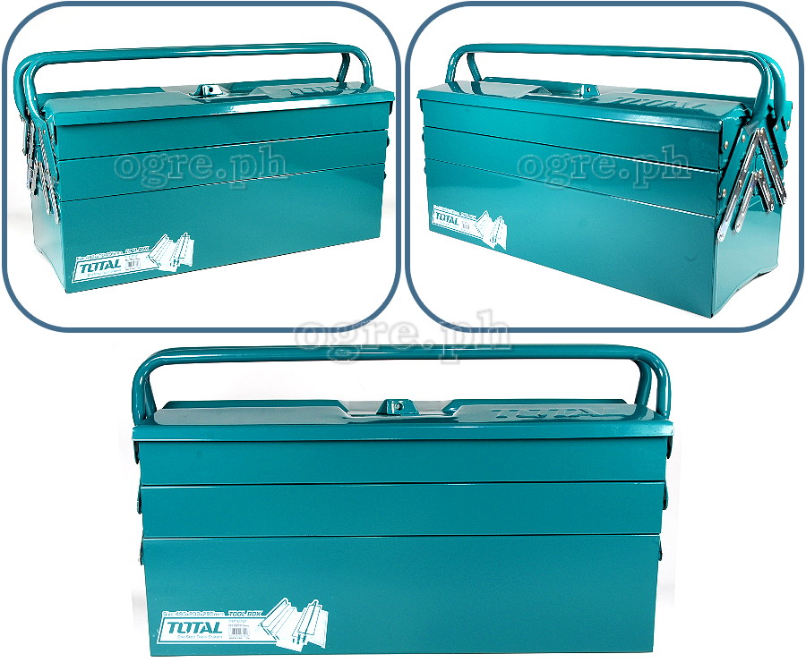 THT10701 3 Layers Metal Tool Box Large 495x200x290mm