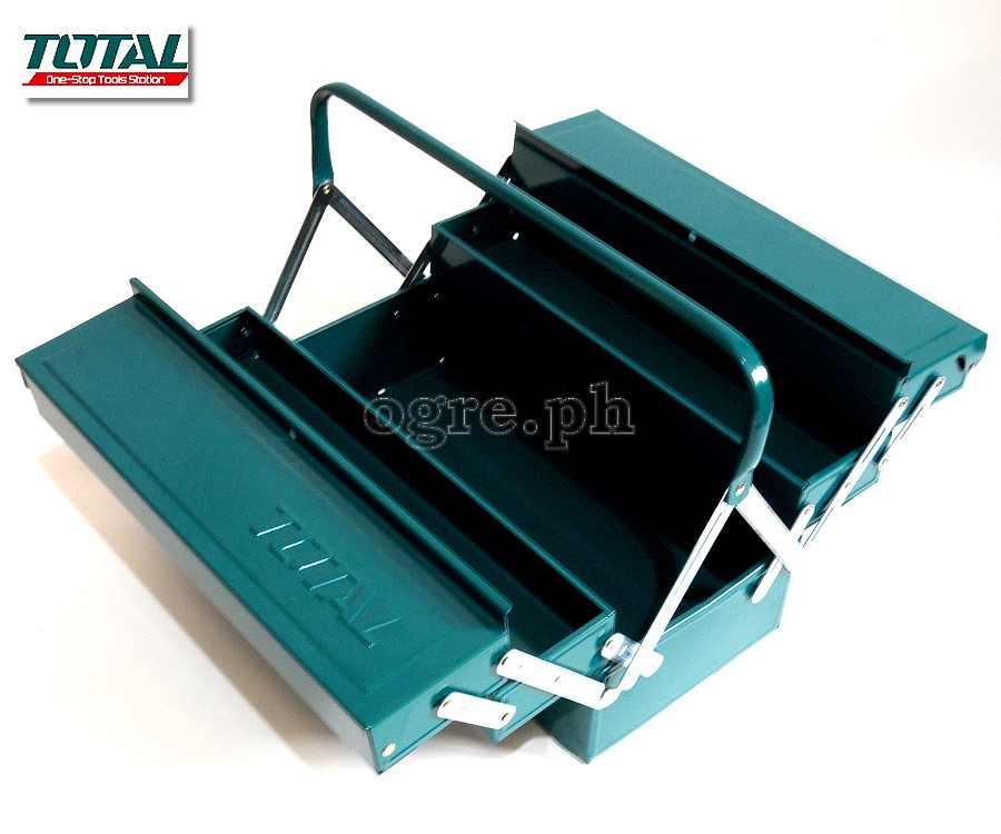 THT10702 3 Layers Metal Tool Box Medium 400x200x195mm