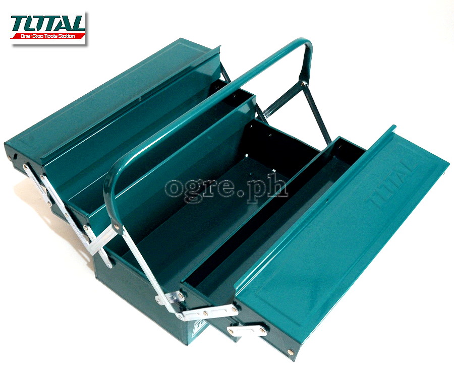 THT10702 3 Layers Metal Tool Box Medium 400x200x195mm