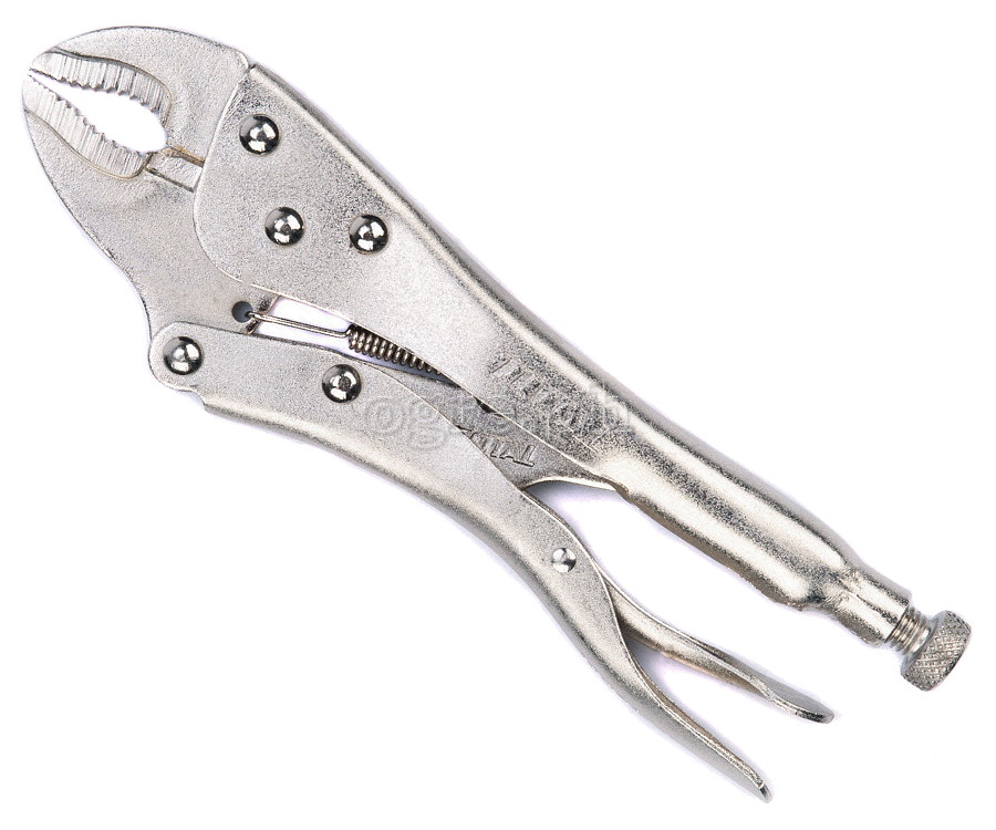 THT191003 250mm (10”) Curved Jaws Locking Pliers