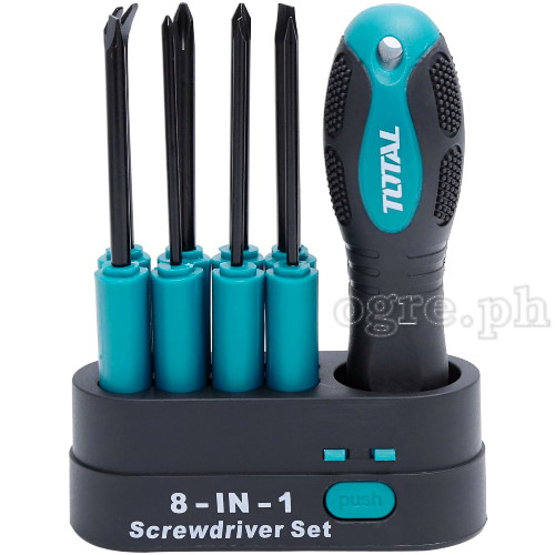 THT250906 9 pcs Interchangeable Screwdriver Set