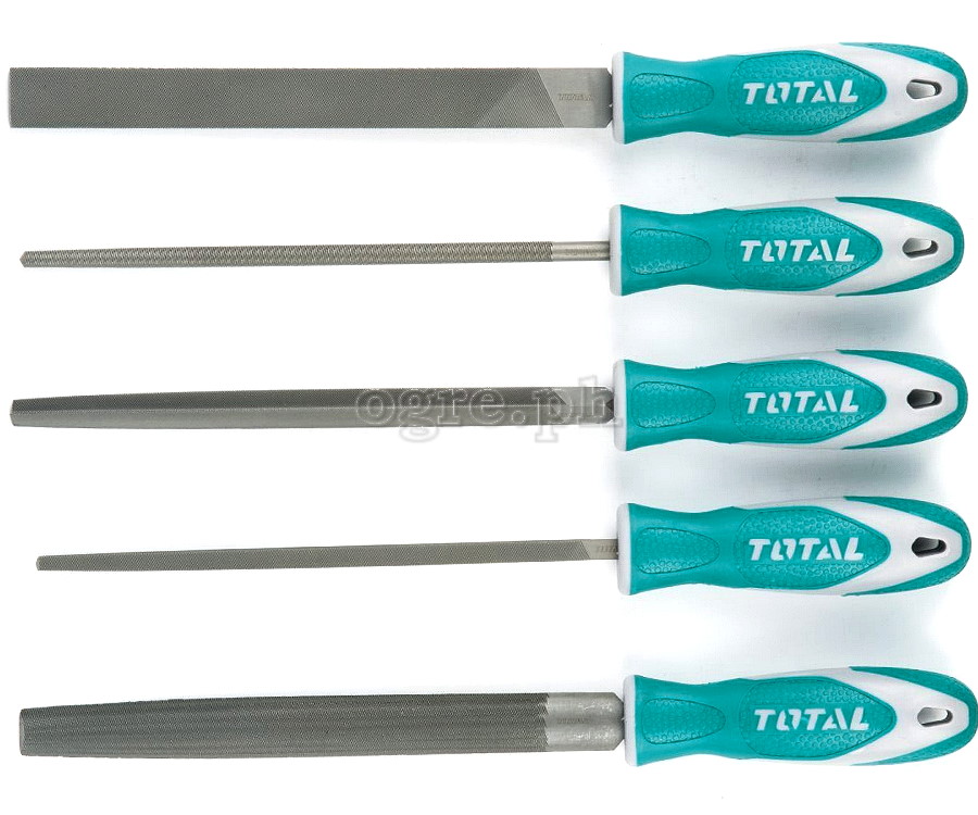 THT918516 5pcs Industrial Steel Files Set