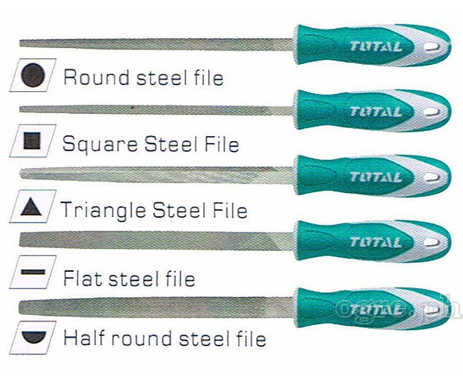 THT918516 5pcs Industrial Steel Files Set