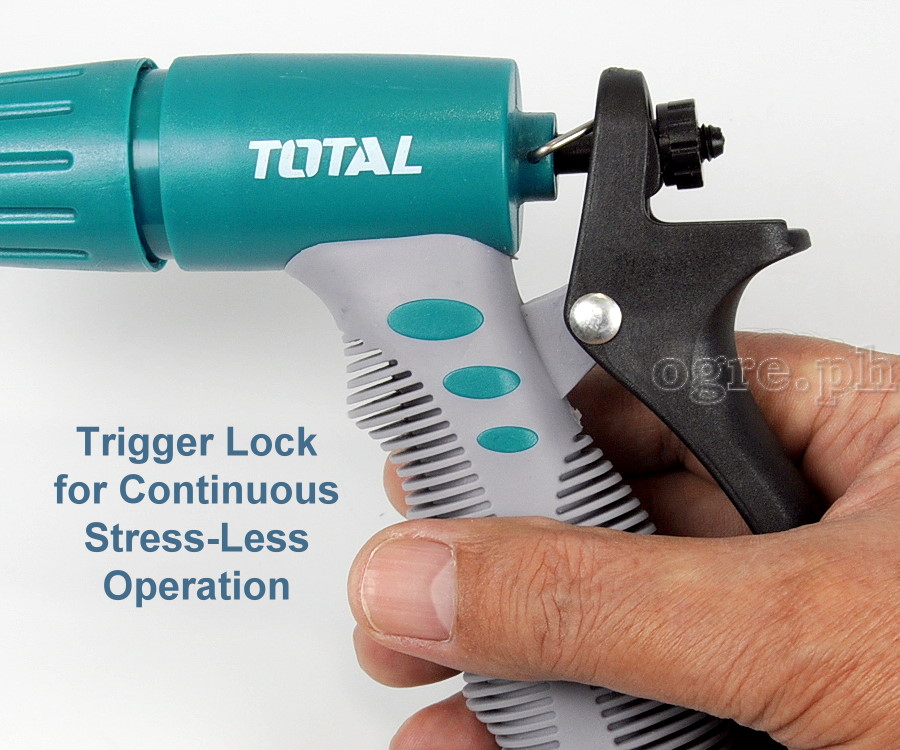 THWS010301 3-Pattern Garden Hose Spray Nozzle