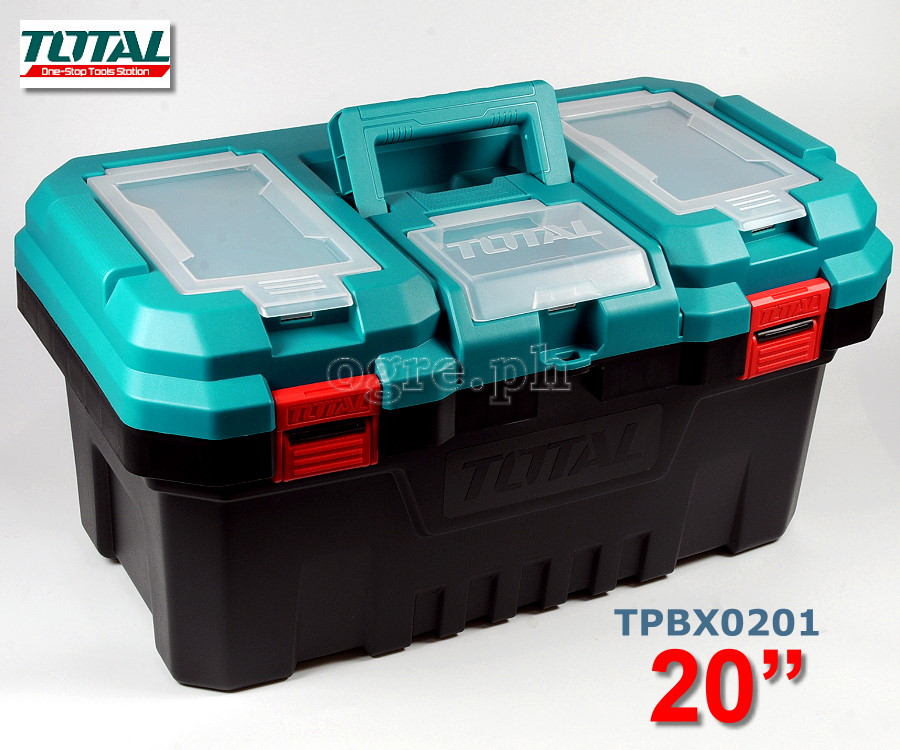 TPBX0201 20” Heavy Duty Plastic Tool Box