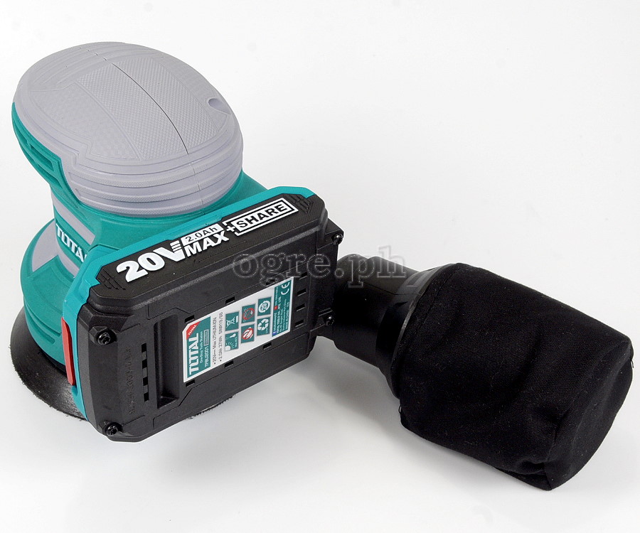 TROSLI2001 Cordless Orbital Sander (Battery and Charger NOT INCLUDED)