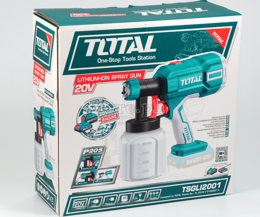 TSGLI2001 Cordless Spray Gun (Battery and Charger NOT INCLUDED)