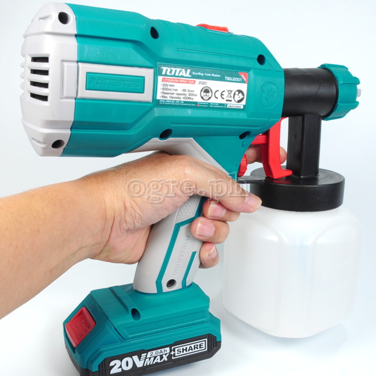 TSGLI2001S Cordless Spray Gun Set (with 20V Lithium-Ion Battery and Charger)