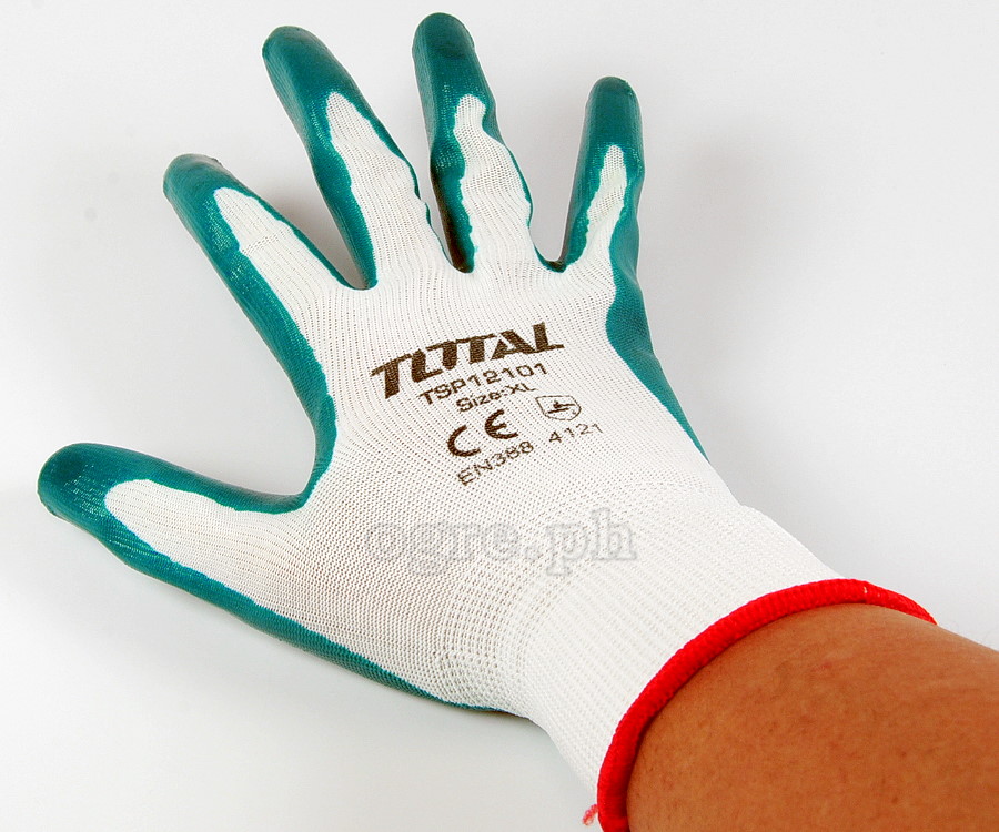 TSP12101 Nitrile Dipped Industrial Safety Gloves XL