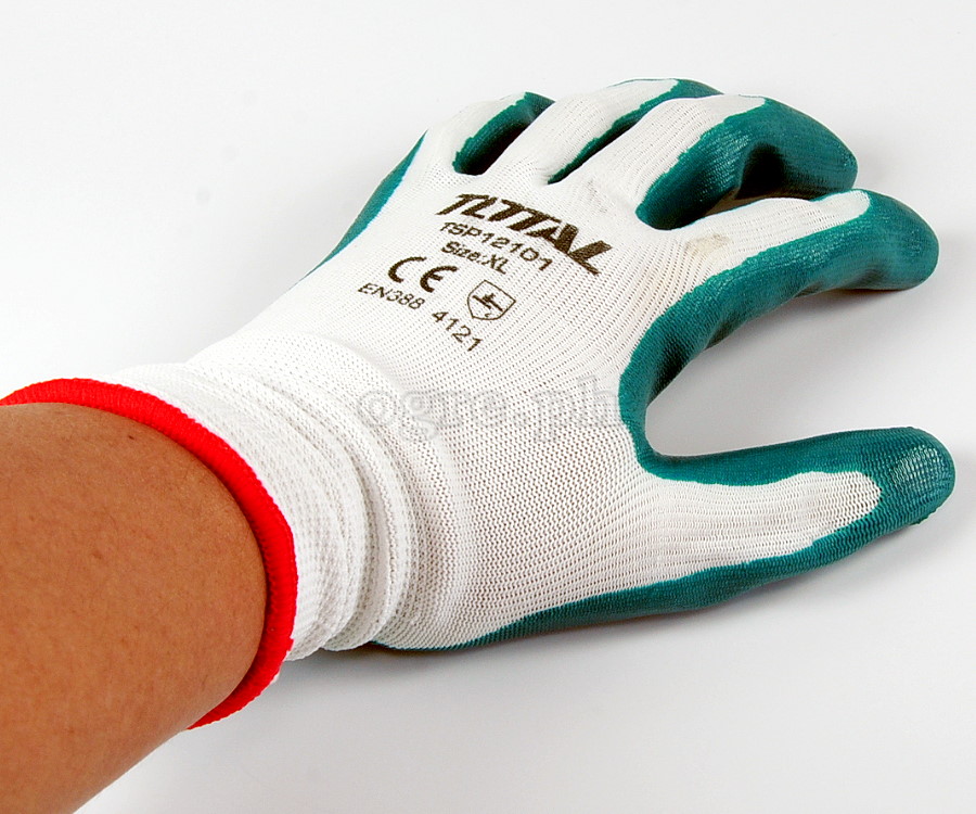TSP12101 Nitrile Dipped Industrial Safety Gloves XL