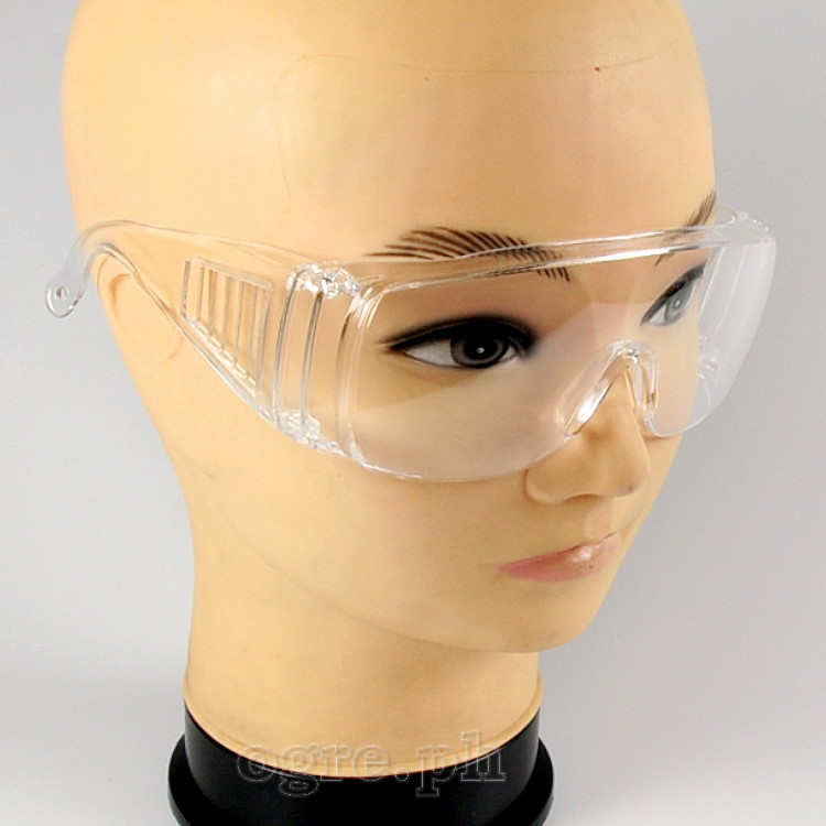 TSP304 Polycarbonate Safety Goggles (Clear Frame/Clear Screen)