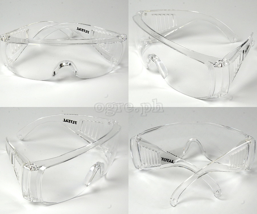 TSP304 Polycarbonate Safety Goggles (Clear Frame/Clear Screen)