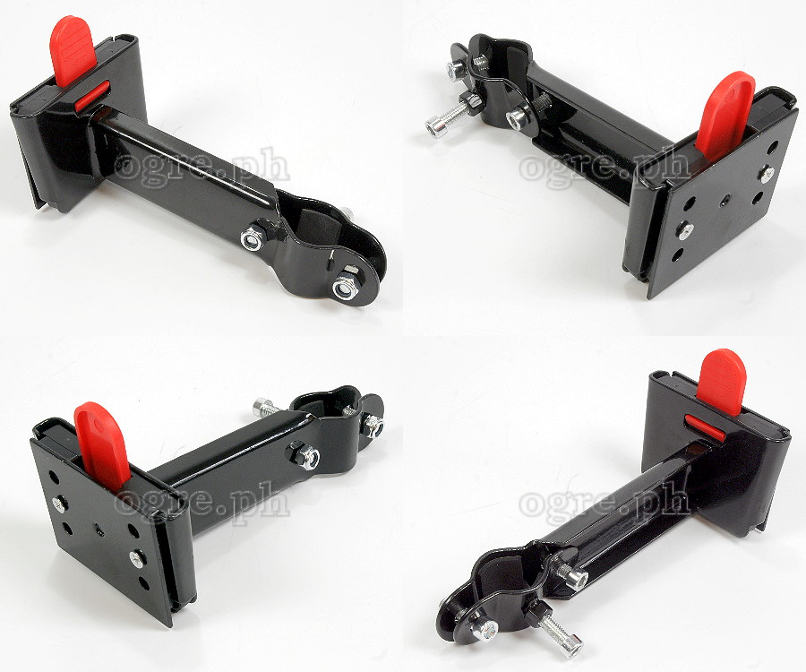 BFB-02HSM Bike Basket Quick Release Fixing Bracket ~ Clamp-on Stem Mount (Basket Holder Only)