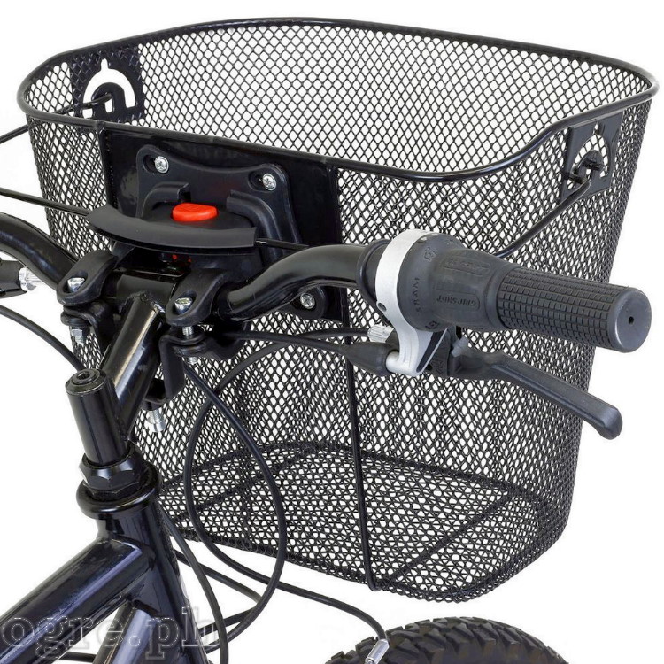 BSK-MM01QR Removable Metal Mesh Basket with Quick-Release Handlebar Mount