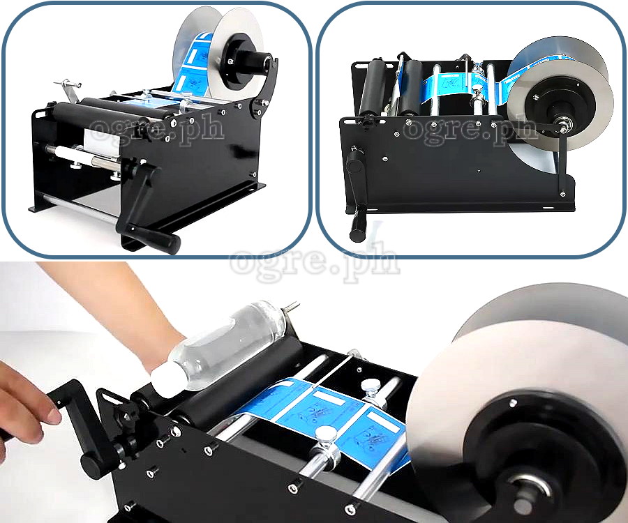 ULM-30 Manual Semi-Automatic Round Bottle Label Applicator