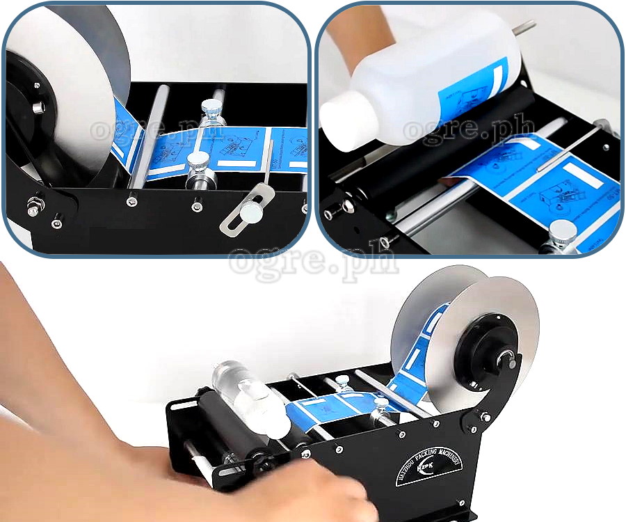 ULM-30 Manual Semi-Automatic Round Bottle Label Applicator