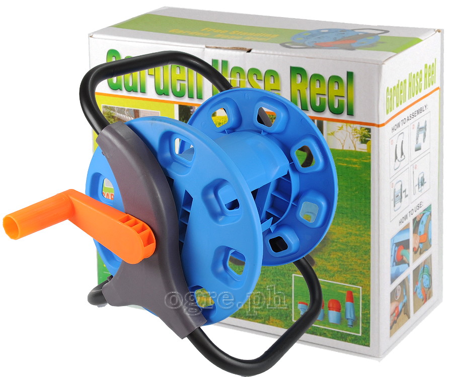 D0031 Portable Free Standing Garden Hose Reel (for 1/2” x 25m Hose)