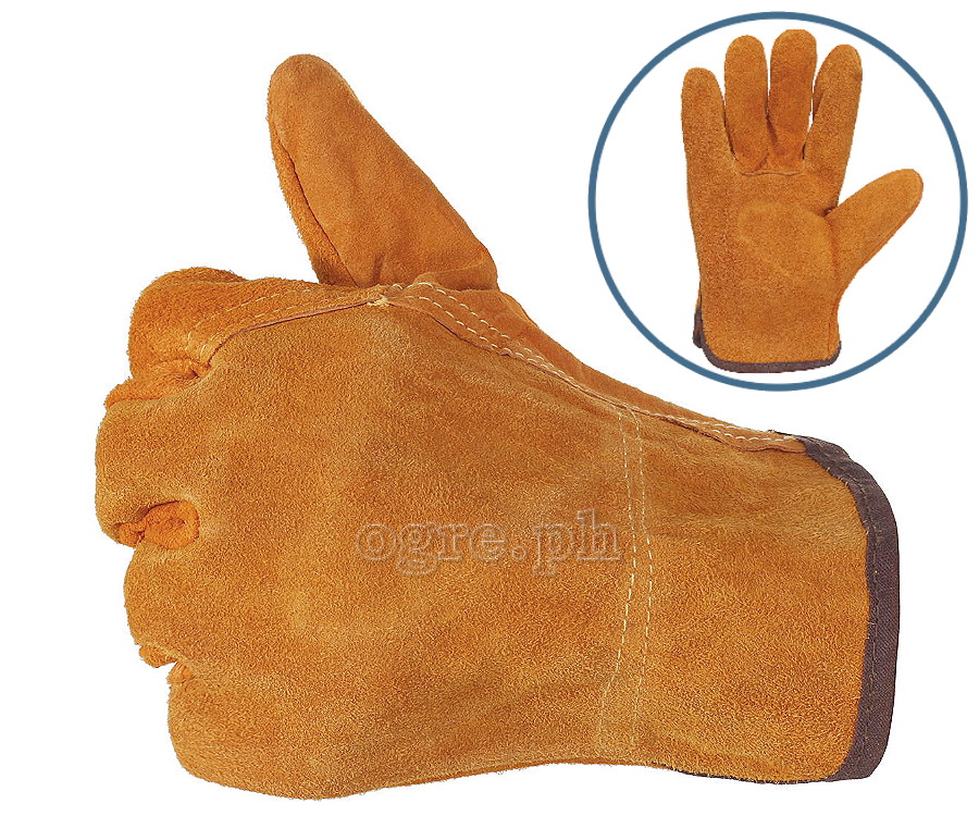 V-G277 Split Leather Protective Safety Gloves (1 Pair)
