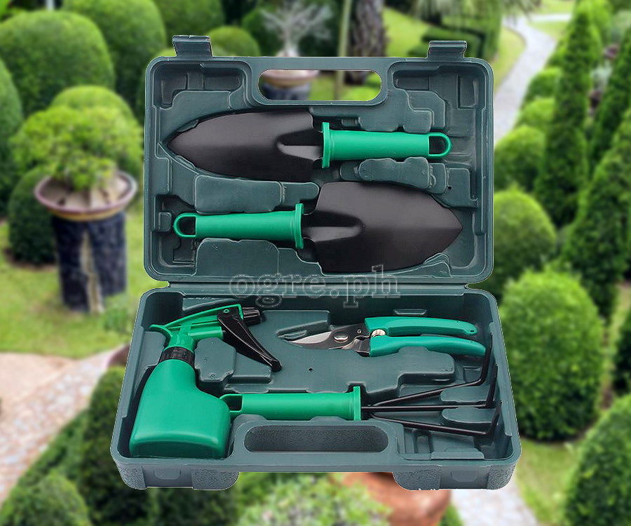 VGT-78 5 Pcs Garden Tools Set with Storage Case