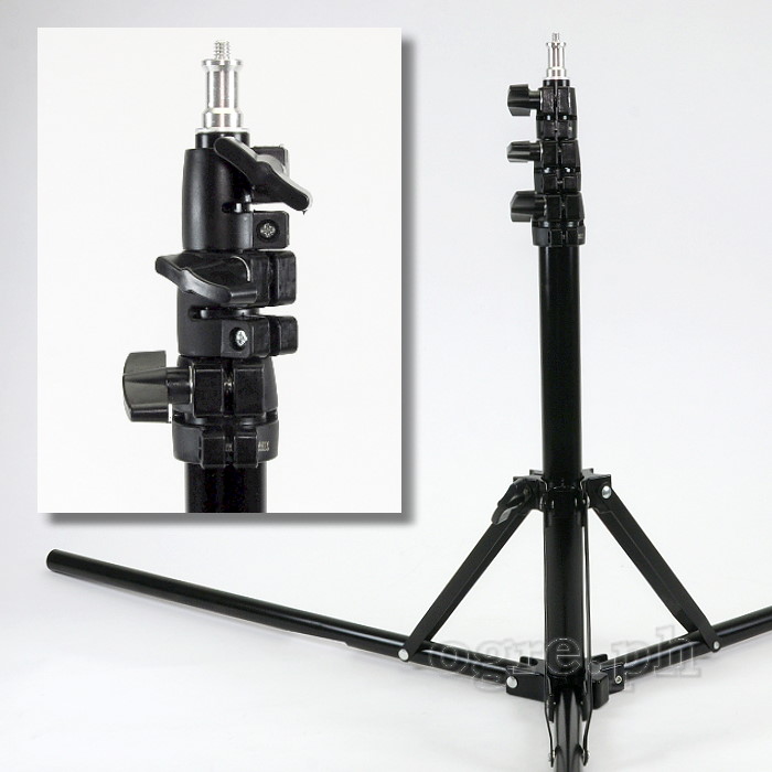 W803P Reverse Folding Medium Light Stand with Twist Locks 190cm (6.2ft)