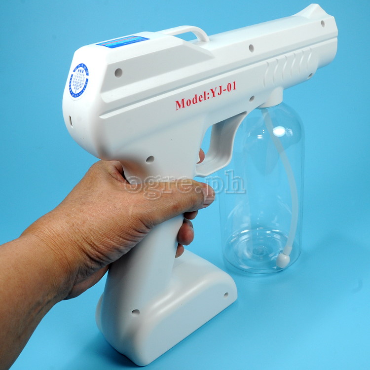YJ-01 Cordless Blue Ray Nano Disinfectant Sprayer with 800ml Dispenser