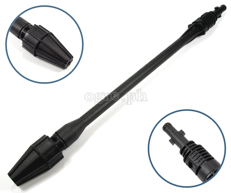 OEL-05B TRB Replacement Rotary Turbo Spray Lance for Nilfisk Wash Guns (Detachable Adapter)