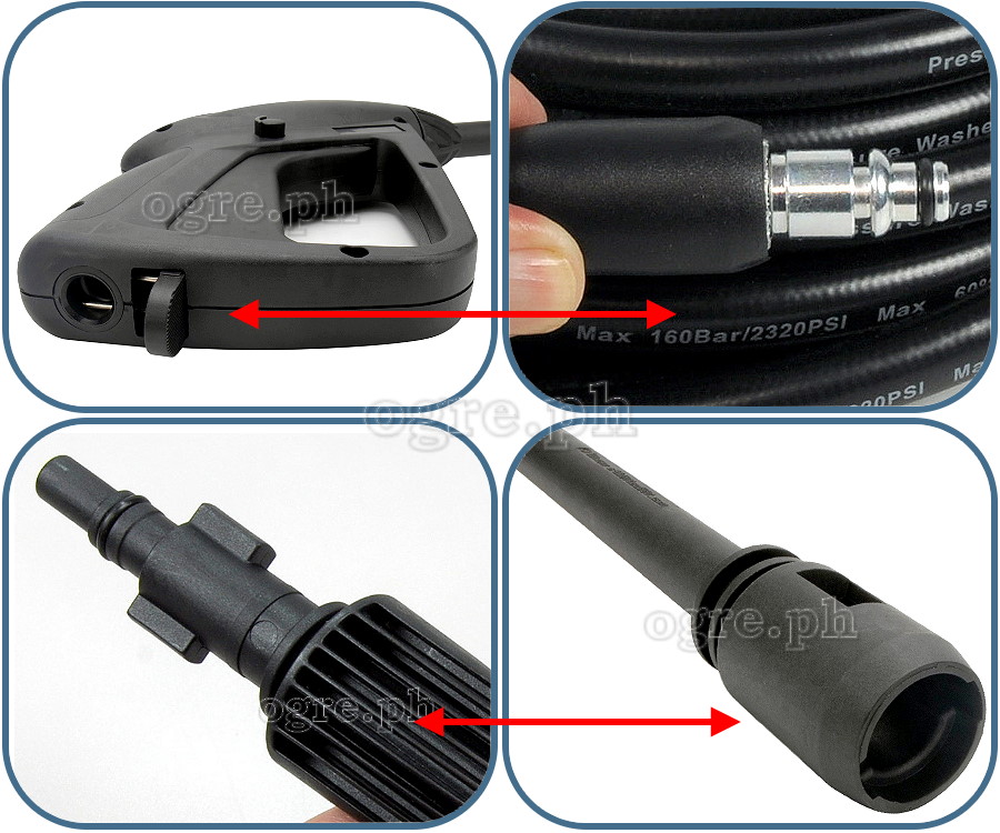 OWG-01 Replacement Wash Gun for Bosch/AR/Black & Decker