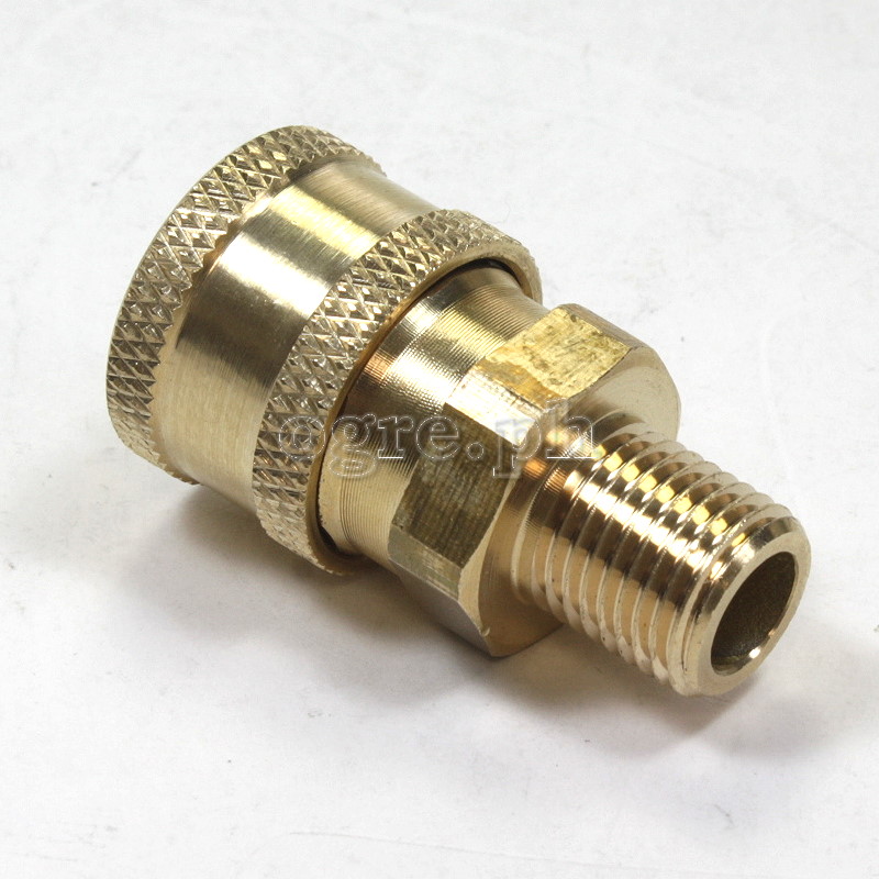 PWC-01M 1/4” Quick Connect Socket with 1/4” Male Thread
