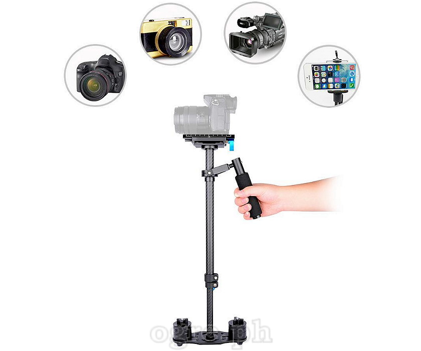 S60T Carbon Fiber DSLR Video Camera Stabilizer