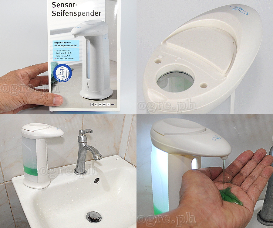 YX-CT33LB Automatic Liquid / Gel Soap Dispenser 330mL Sink Top / Counter Top Battery Model