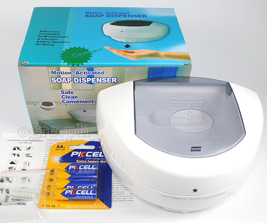 YX-WM5LB Automatic Liquid / Gel Soap Dispenser 500mL Wall Mount Battery Model