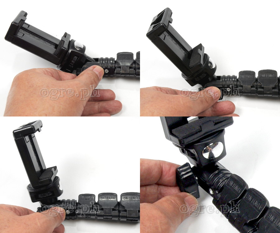 YT-1288 Monopod with Bluetooth Shutter for Smartphones