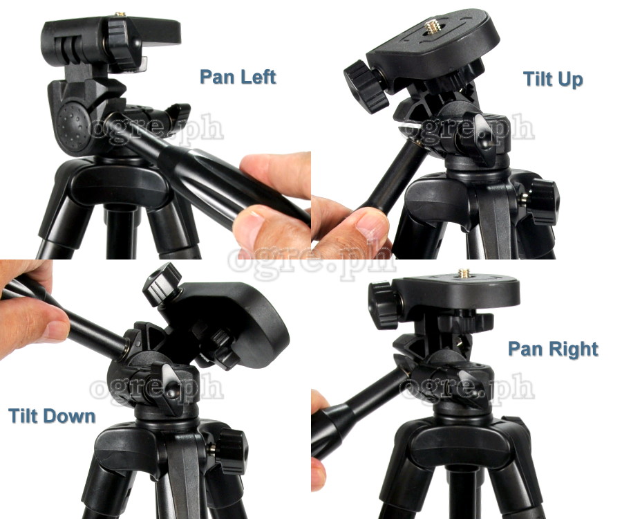 VCT-5208 Tripod with Bluetooth Shutter for Smartphones