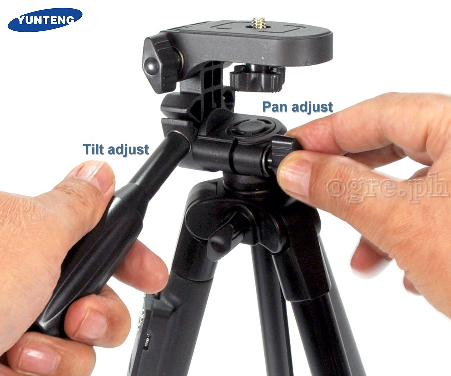VCT-5208 Tripod with Bluetooth Shutter for Smartphones