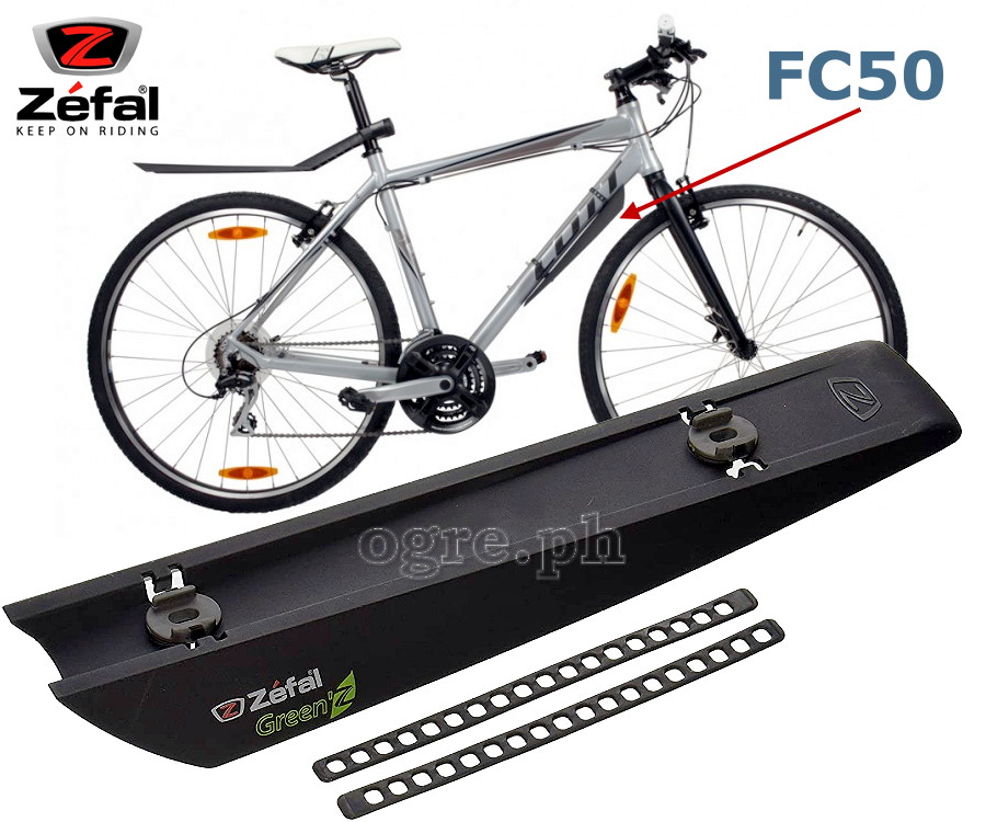 2518 FC-50/RC-50 Front and Rear Deflector / Mud Guard Set