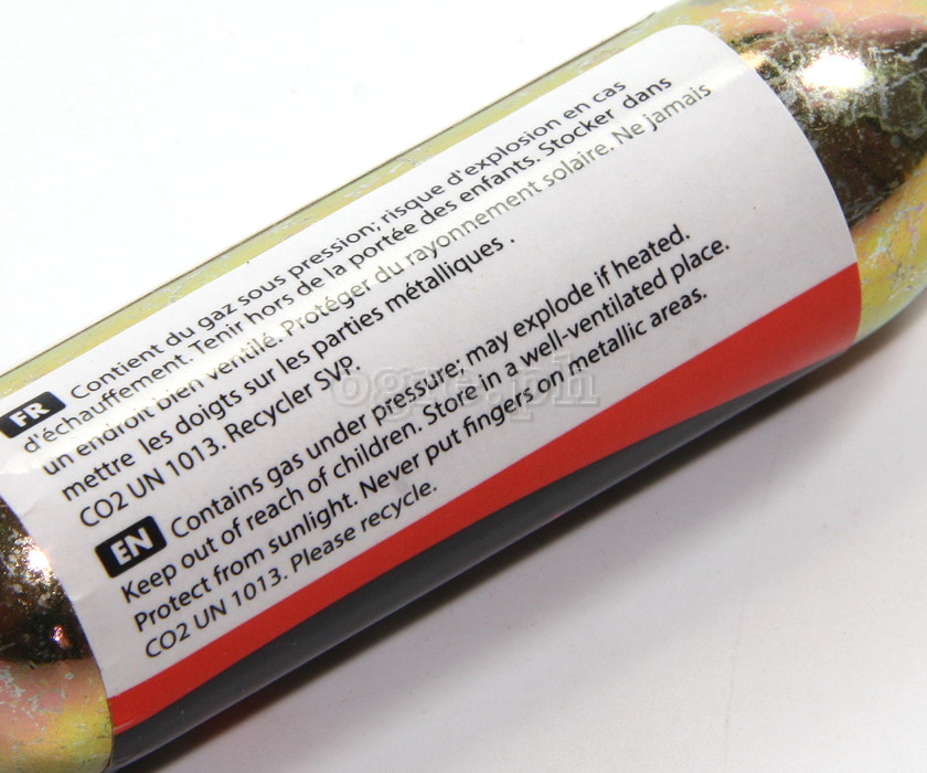 4250C CO2 Threaded Cartridge 25g