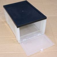 3J-106B High Quality Drop Front Shoebox Black Top