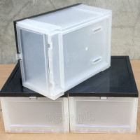 3J-106B High Quality Drop Front Shoebox Black Top